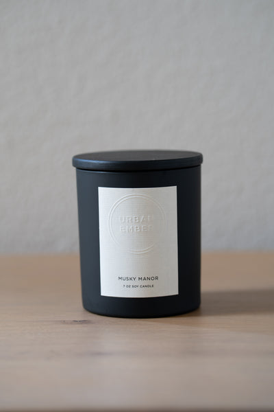 Musky Manor Soy Candle