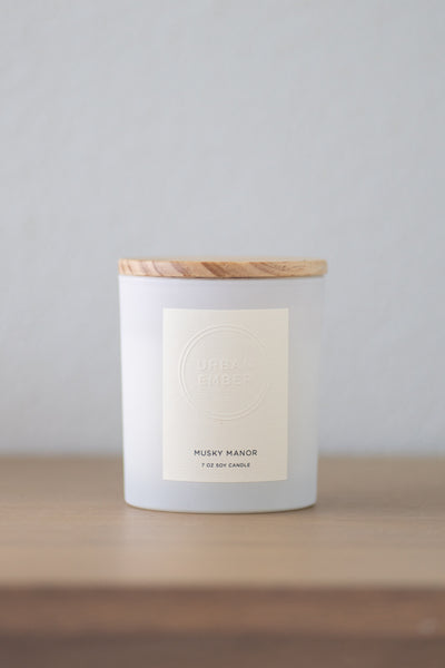 Musky Manor Soy Candle